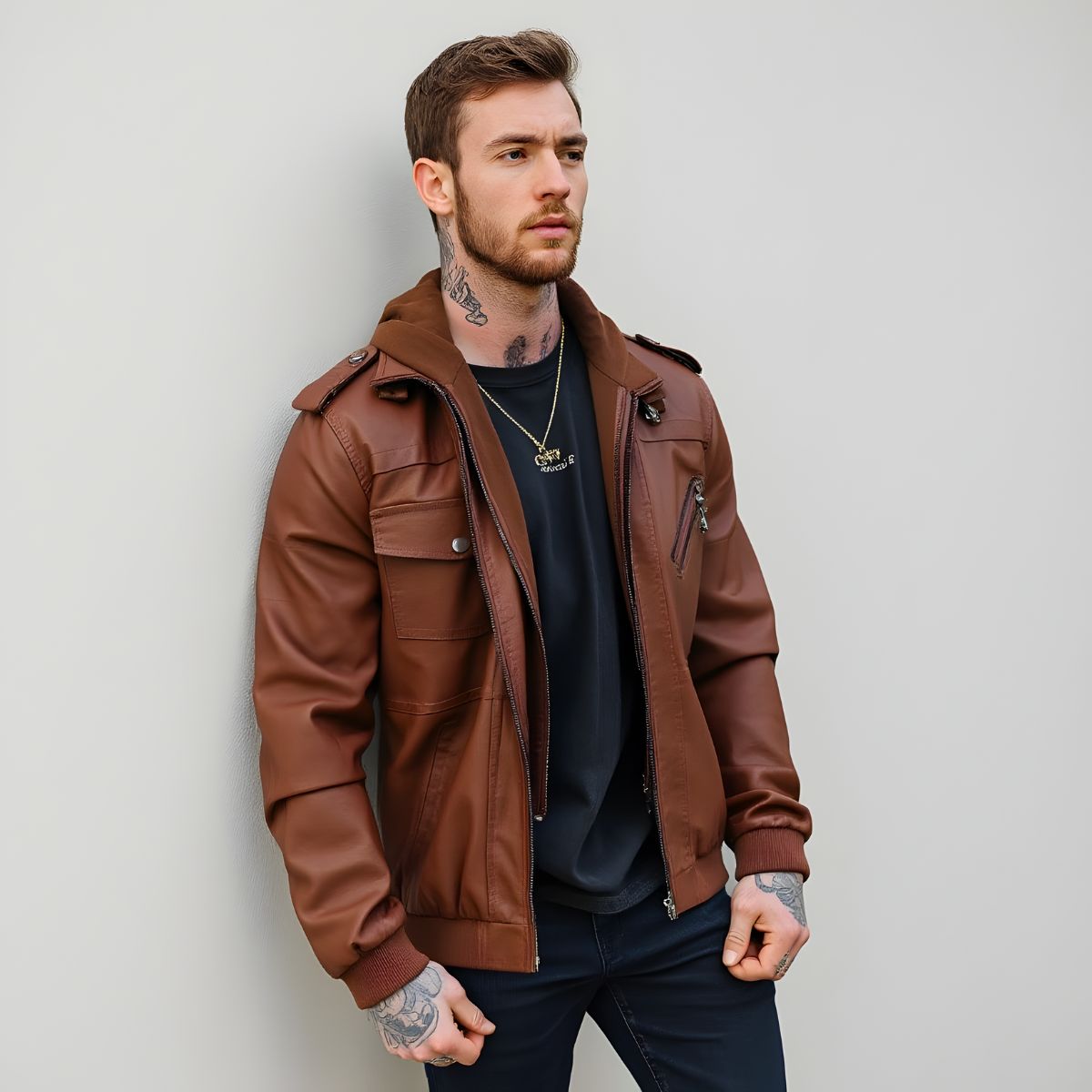 'Mortal Legend' Leather Jacket